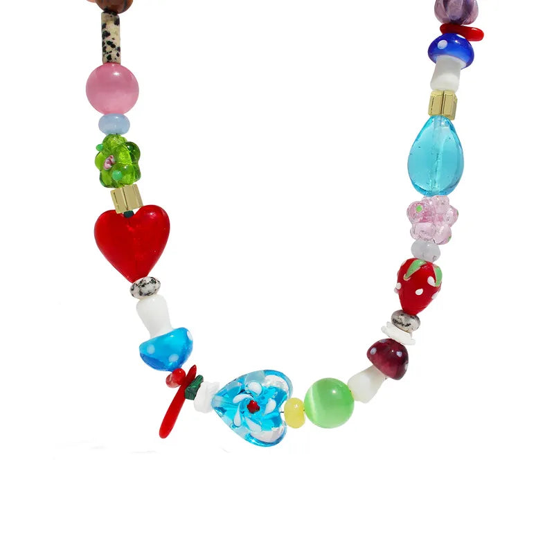 Naya Glass Bead Necklace