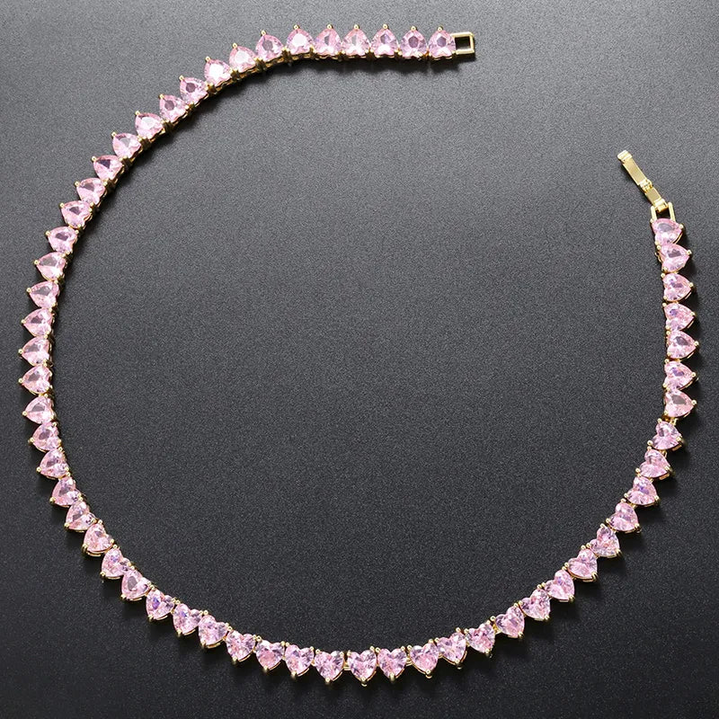 Pink Sapphire Choker